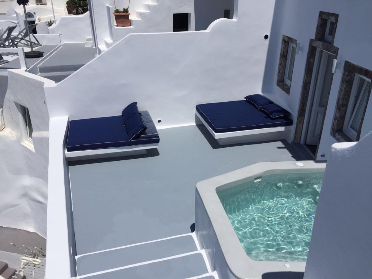 Altana Cliffside Villas Imerovigli  Bagian luar foto